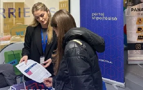 Pjesëmarrje në Panairin e Punës të zhvilluar në Fakultetin e Ekonomisë, Universiteti i Tiranës